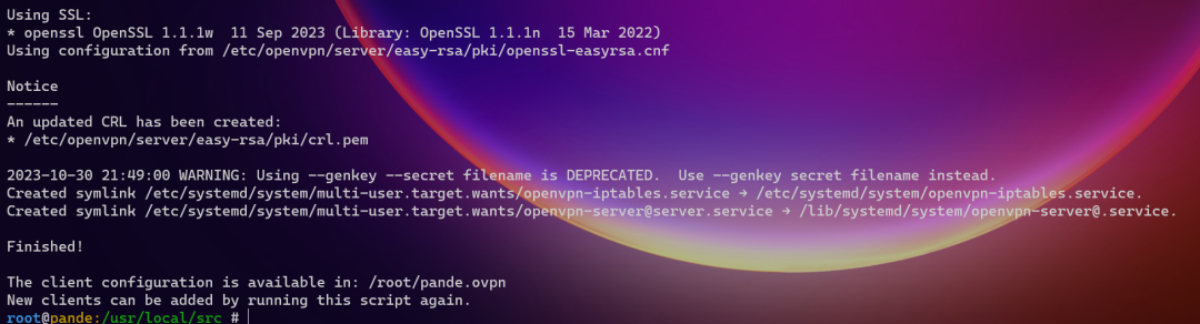 Easily set up a VPN server