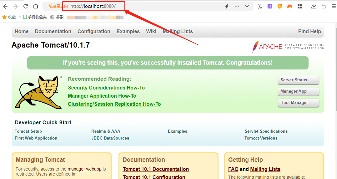 The lightweight open source server Tomcat is deployed locally and publishes web pages to the public network for remote access.