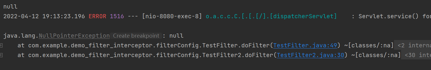 [Twenty-two] Springboot integrates interceptors in practice and compares filters