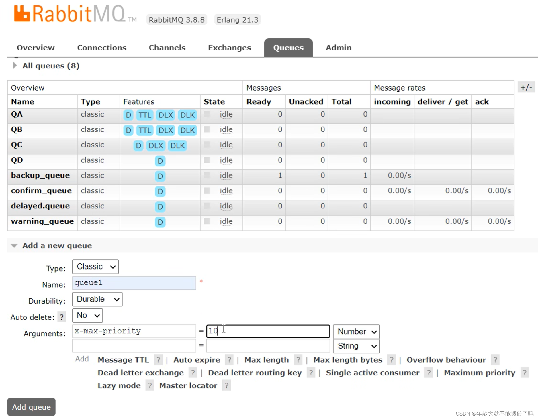 RabbitMQ in practice