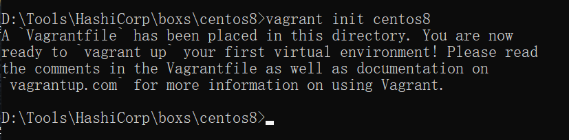 Vagrant Getting Started Tutorial (Used on Windows)