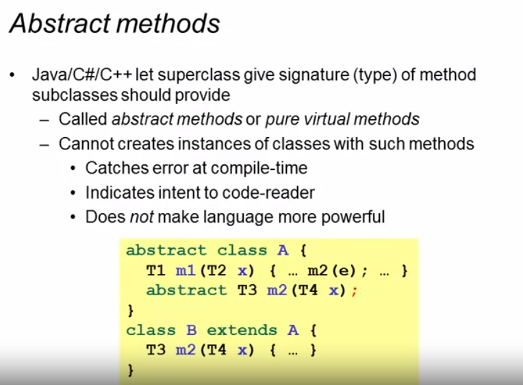 Programming Languages ​​PartC Week2 study notes - OOP (object-oriented) vs FD (functional)