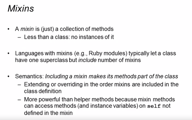 Programming Languages ​​PartC Week2 study notes - OOP (object-oriented) vs FD (functional)