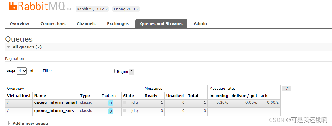 complete in one step! RabbitMQ from installation to SpringBoot integration