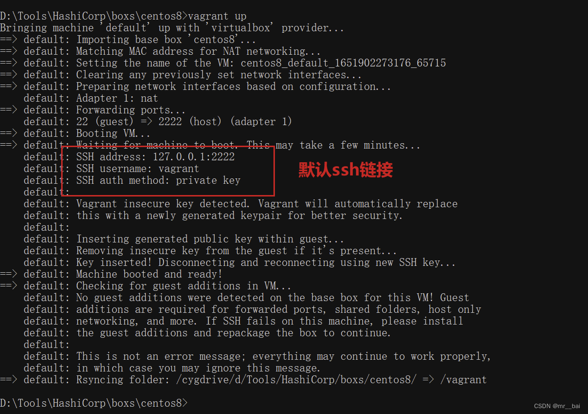 Vagrant Getting Started Tutorial (Used on Windows)