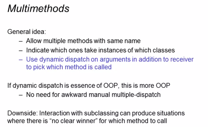 Programming Languages ​​PartC Week2 study notes - OOP (object-oriented) vs FD (functional)