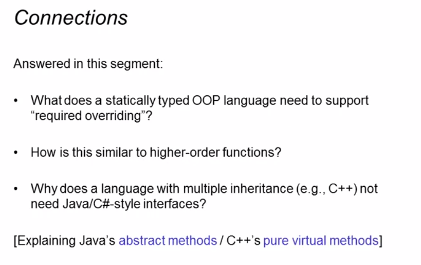 Programming Languages ​​PartC Week2 study notes - OOP (object-oriented) vs FD (functional)