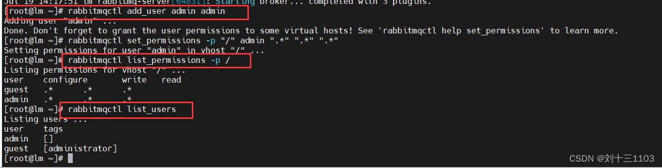 Centos7, RabbitMq quick installation