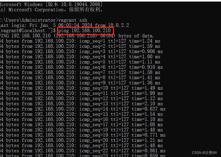 Use vagrant to quickly create linux, and docker to install redis and mysql