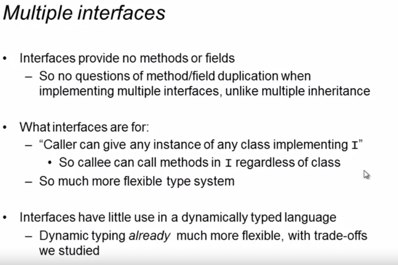 Programming Languages ​​PartC Week2 study notes - OOP (object-oriented) vs FD (functional)
