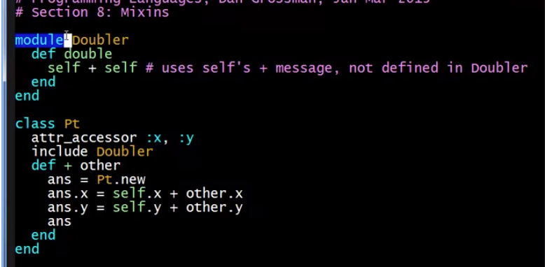 Programming Languages ​​PartC Week2 study notes - OOP (object-oriented) vs FD (functional)