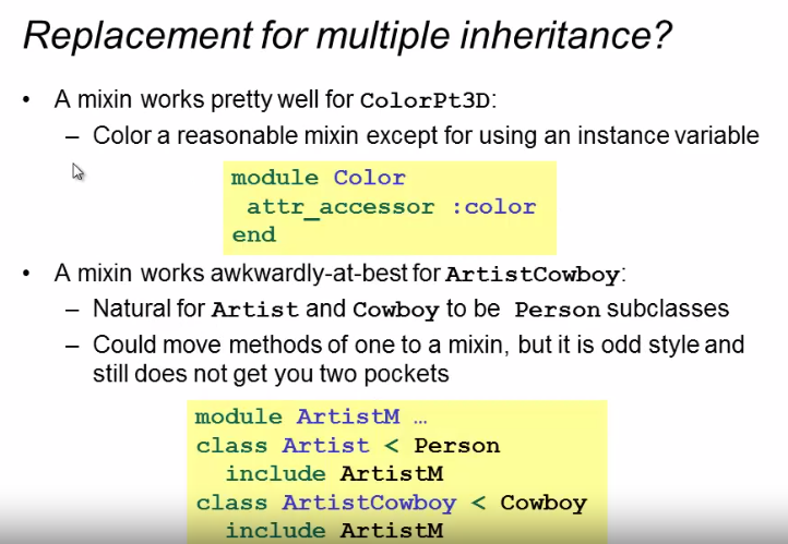 Programming Languages ​​PartC Week2 study notes - OOP (object-oriented) vs FD (functional)