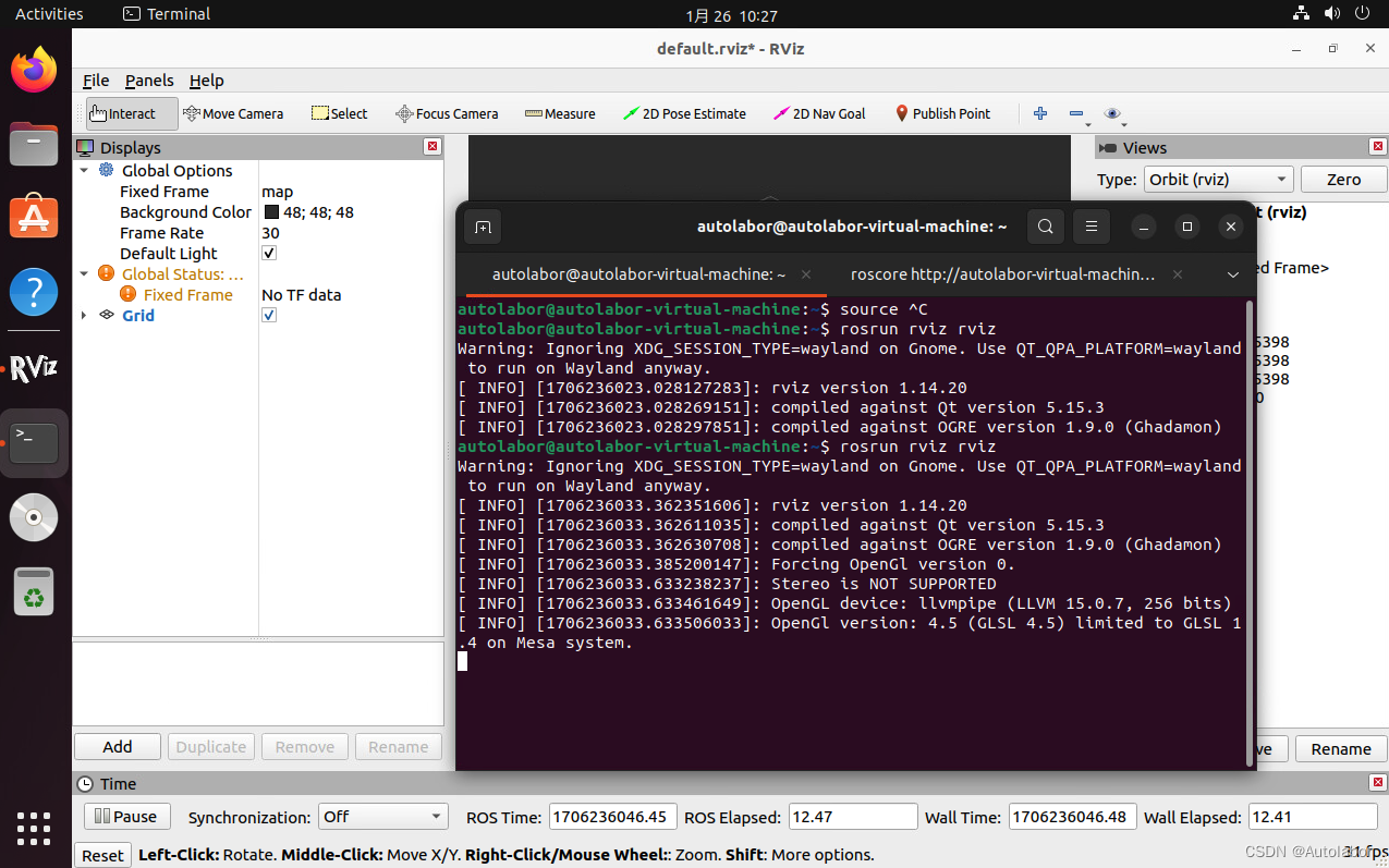Ubuntu 22.04 apt install ros1 ros Noetic Ninjemys