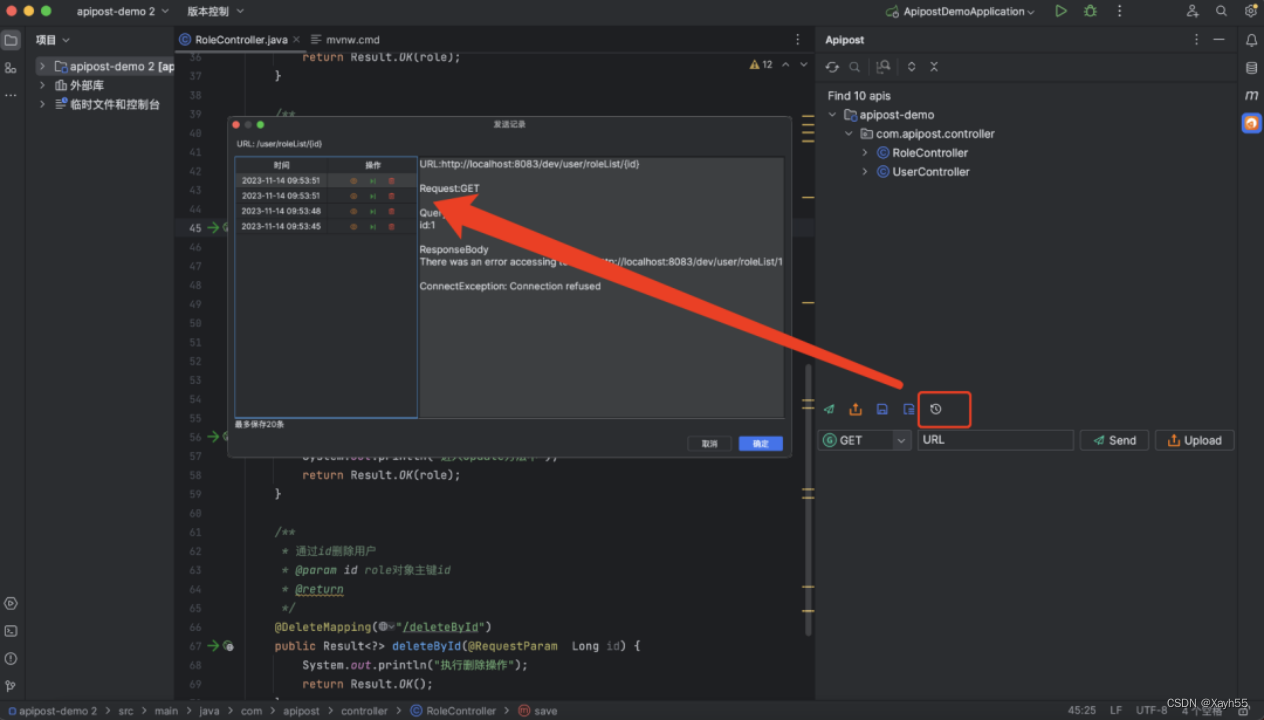 Can postman be used in IDEA?