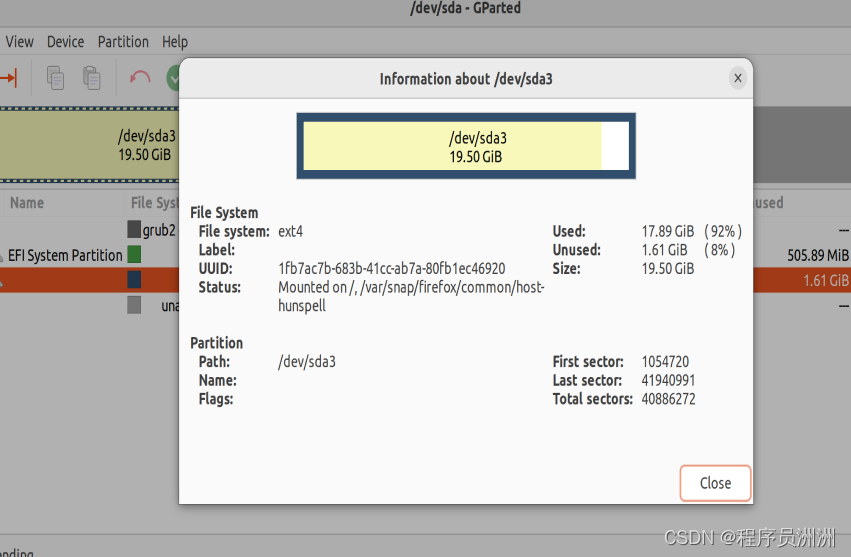 [New nanny-level tutorial in 2023] Solve the problem of insufficient disk space in Ubuntu file system low disk space on filesystem root