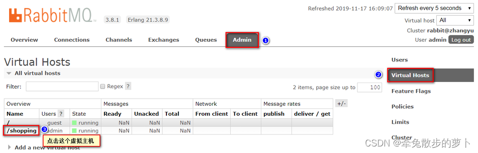 II. Installing and configuring RabbitMQ