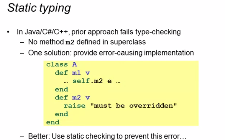 Programming Languages ​​PartC Week2 study notes - OOP (object-oriented) vs FD (functional)